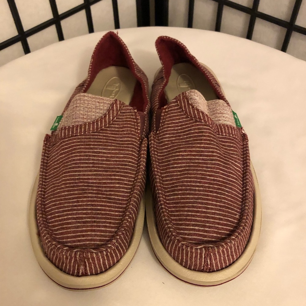 Sanuk Pick Pocket Fleece Slip On Canvas Yoga Mat